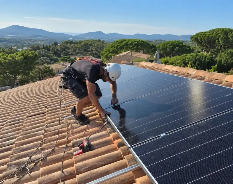Installateur panneaux solaires La Vernaz — pose photovoltaïque sur toiture